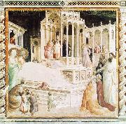 GADDI, Taddeo Presentation of Mary in the Temple dsg oil painting